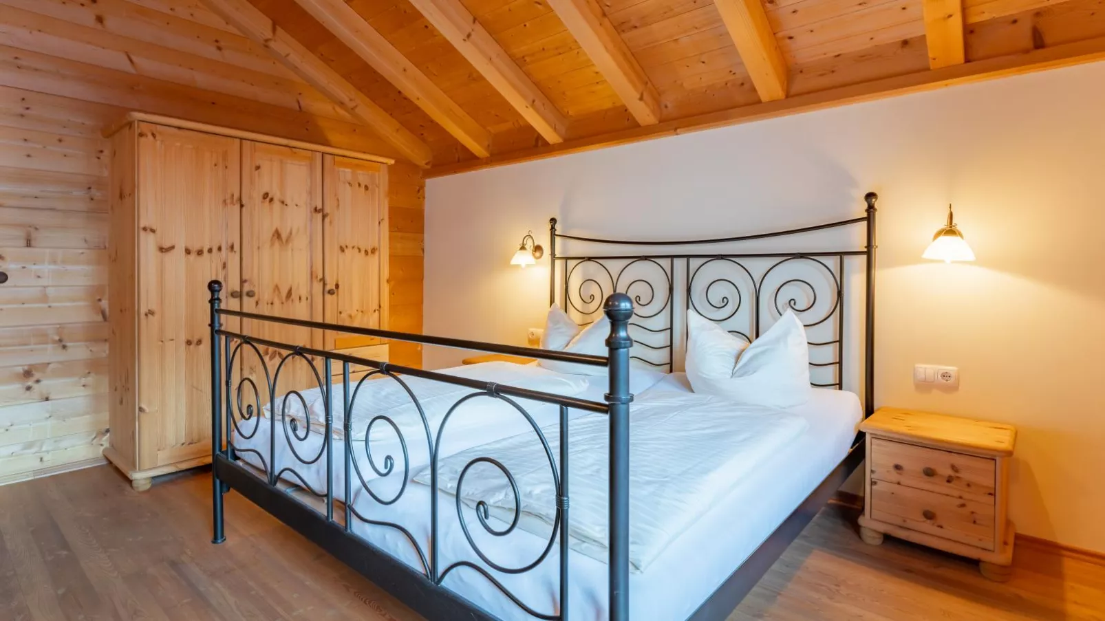 Chalet Wildschönau-Slaapkamer