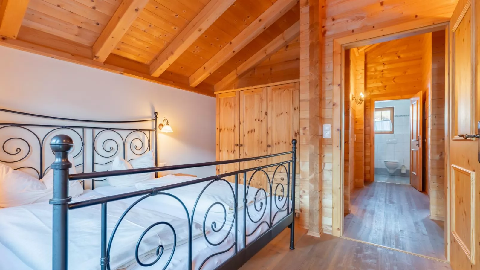 Chalet Wildschönau-Slaapkamer