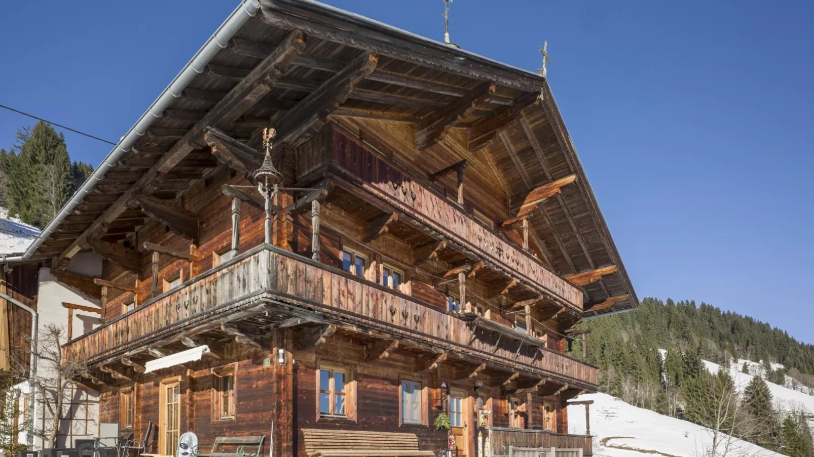 Troadstadl Brixentalblick-Exterieur winter