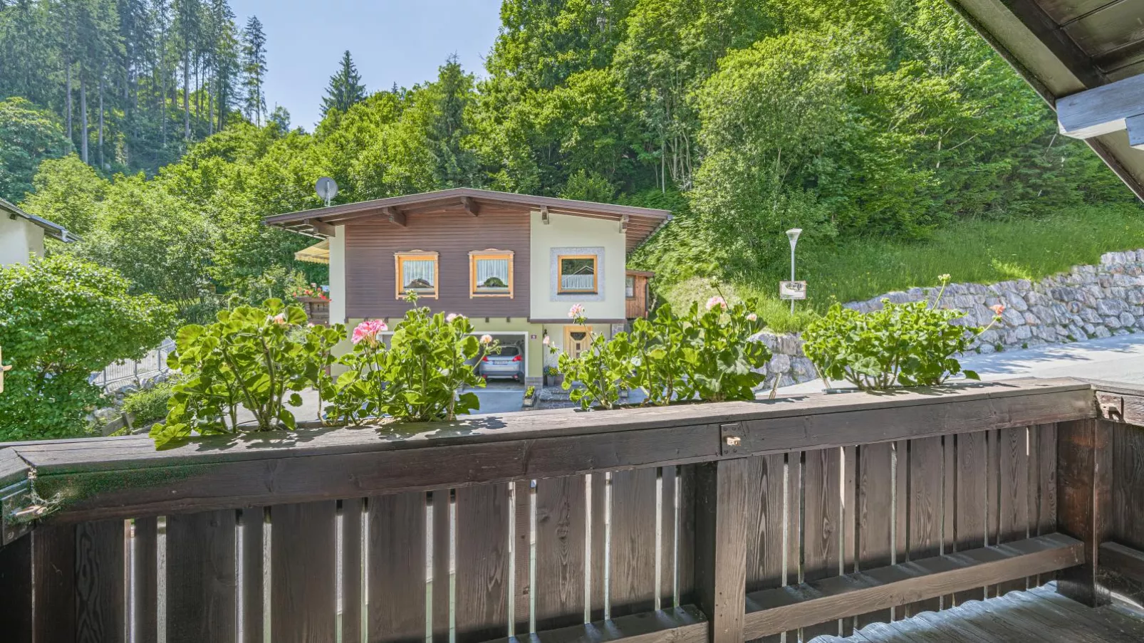 Ferienhaus Rieder-Terrasbalkon