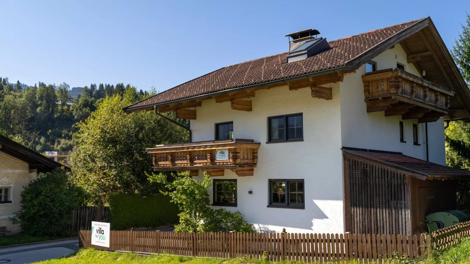 Chalet Sonnenalp-Buitenkant zomer