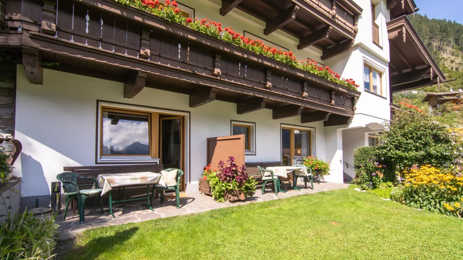 Ferienhaus Oblasser I-Terrasbalkon