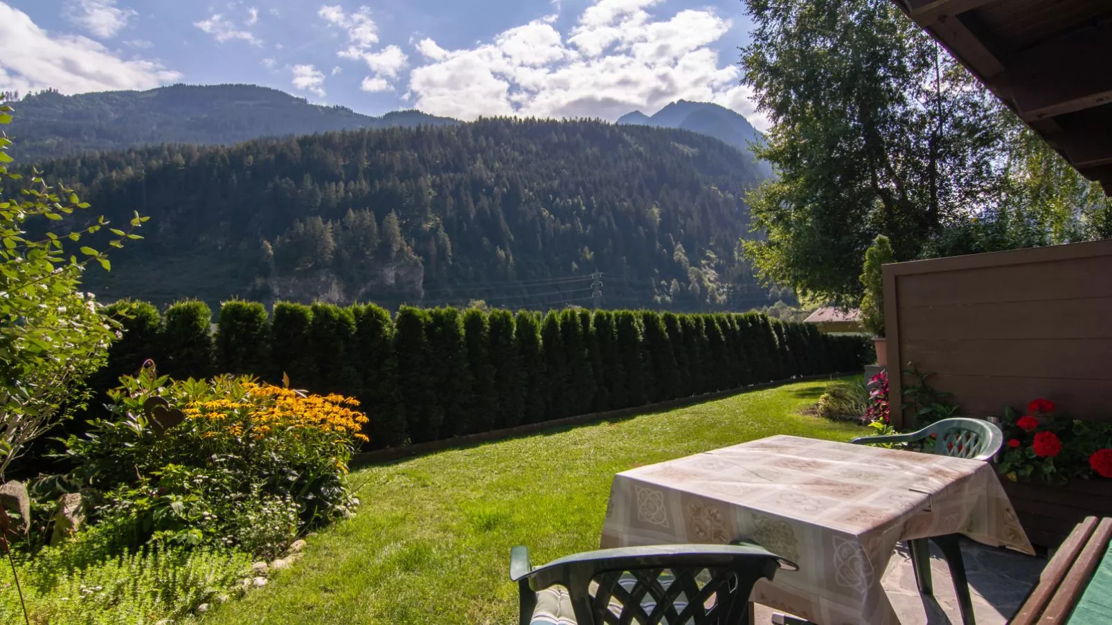 Ferienhaus Oblasser I-Terrasbalkon