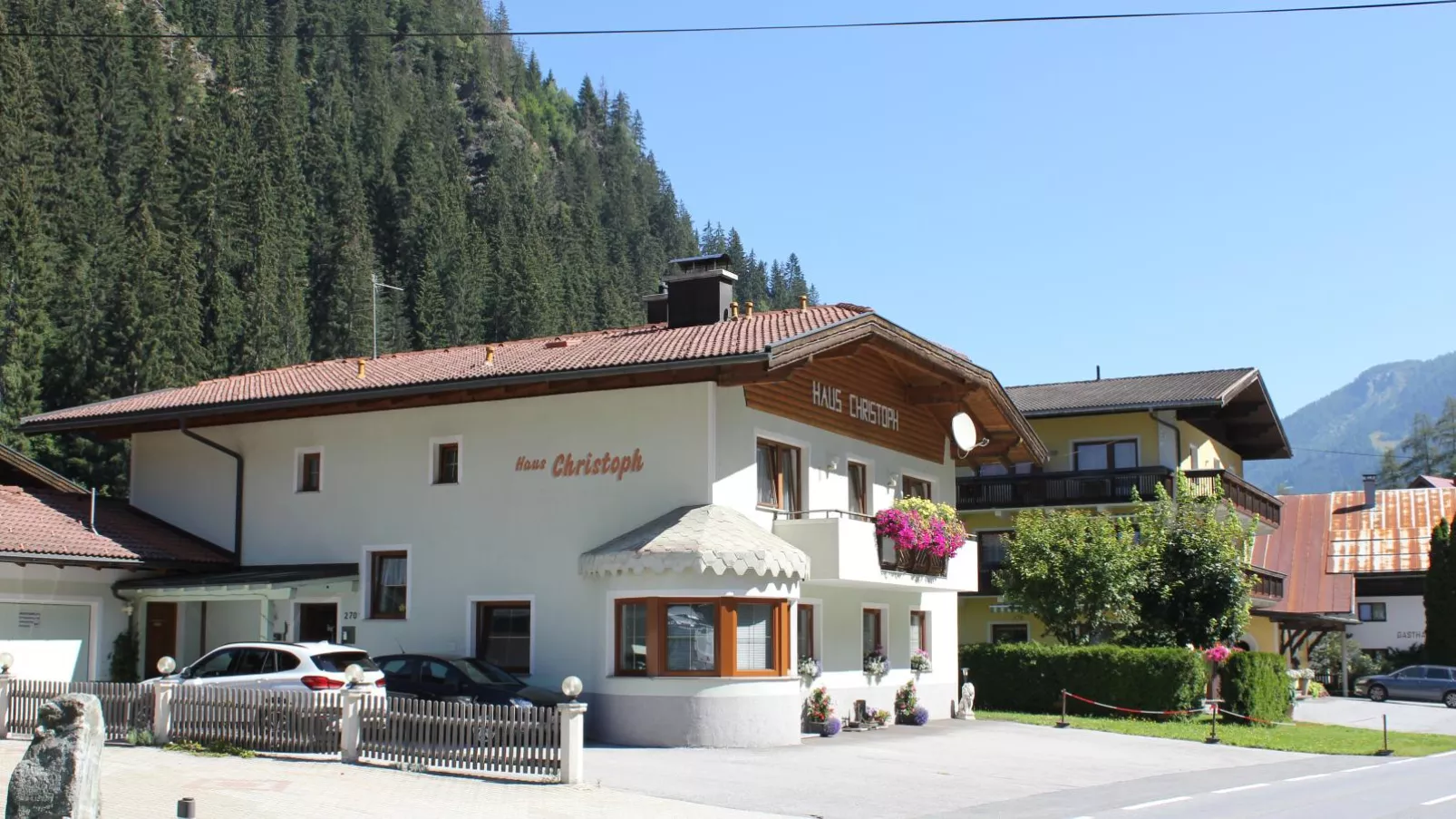 Haus Christoph-Buitenkant zomer