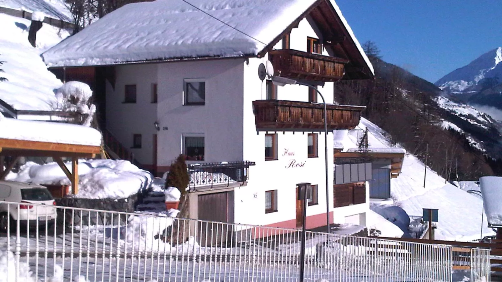 Apartment Rosi-Exterieur winter