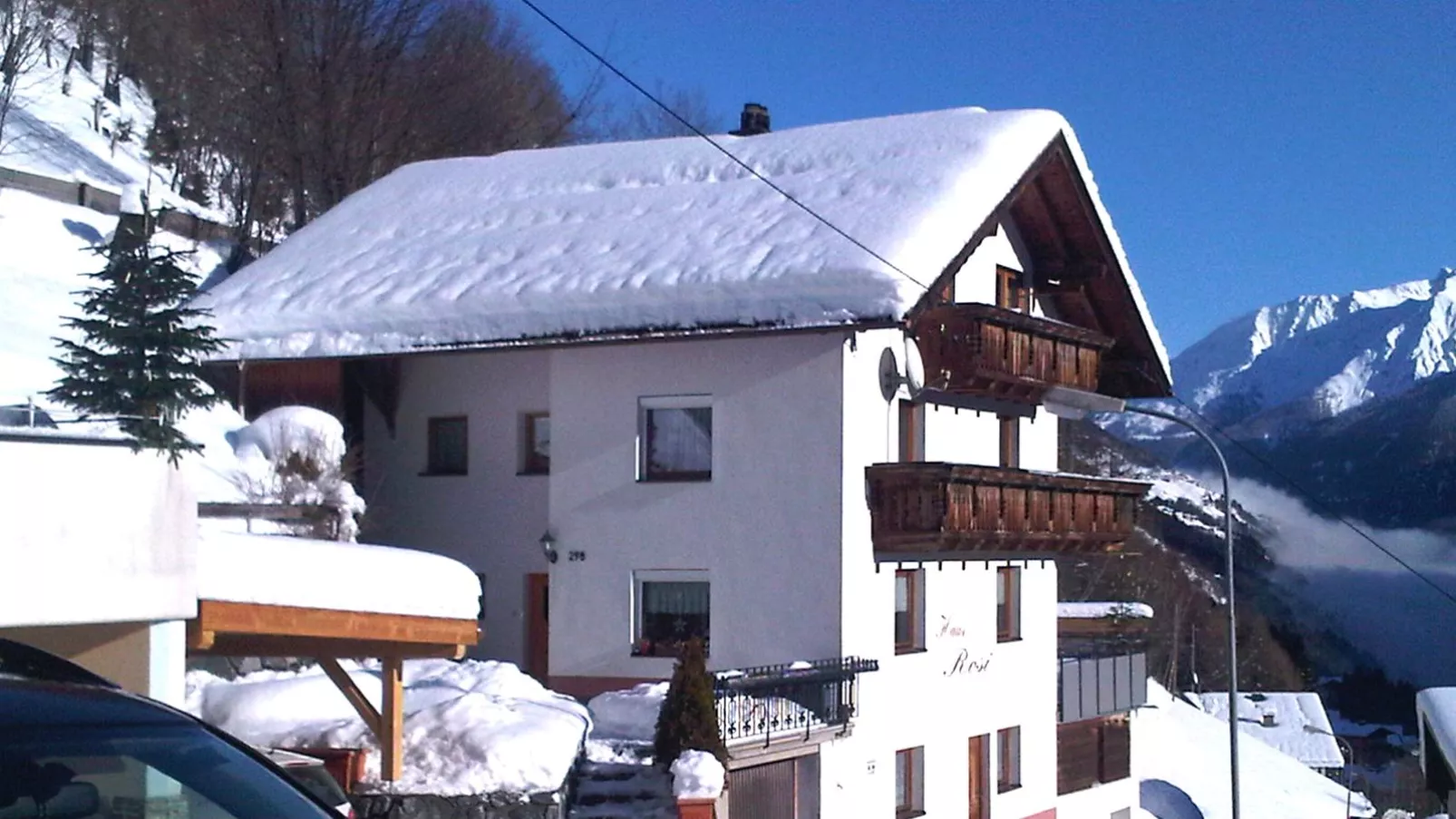 Apartment Rosi-Exterieur winter