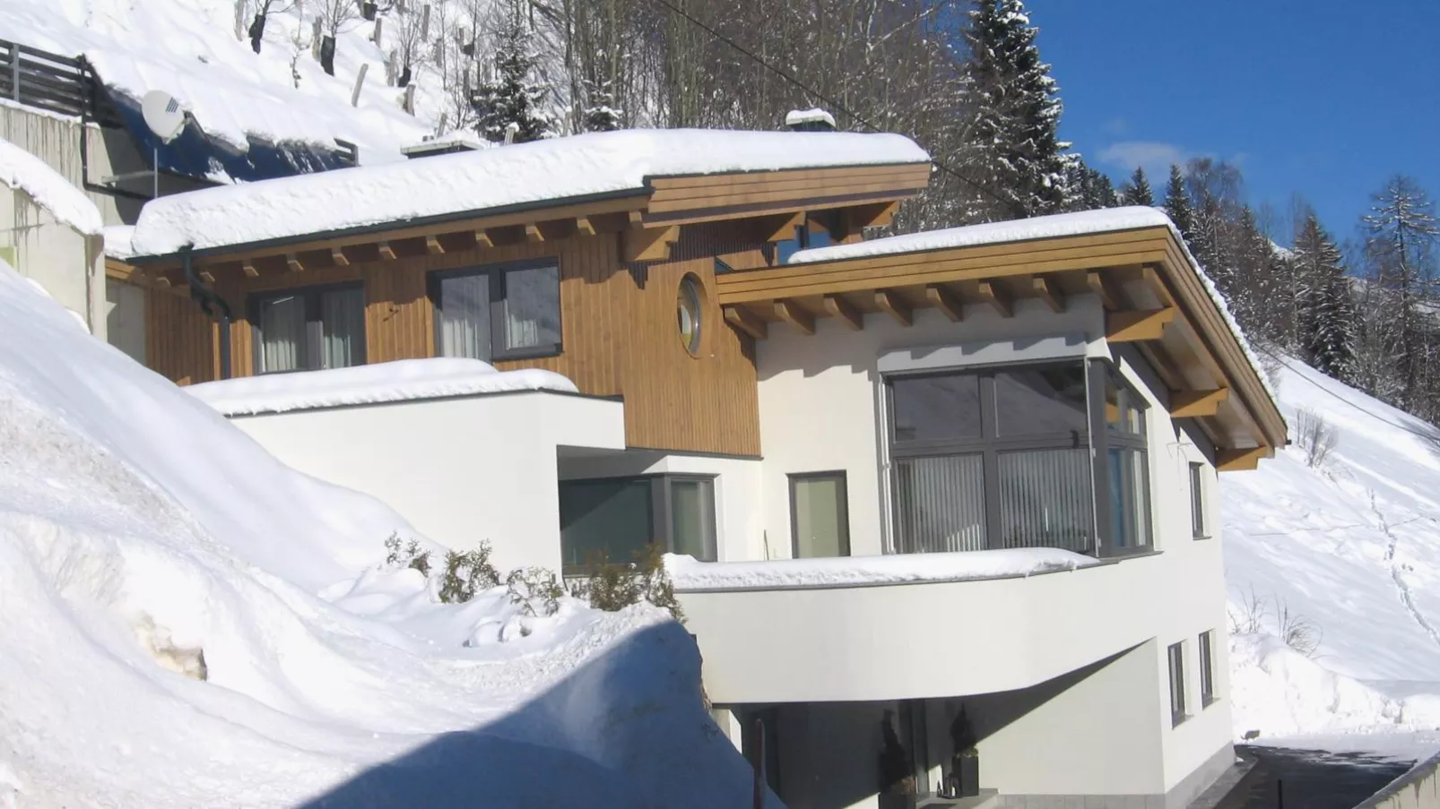 Apart Altavista-Exterieur winter