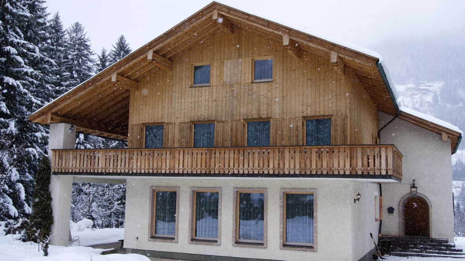 Haus Planegg L-Exterieur winter