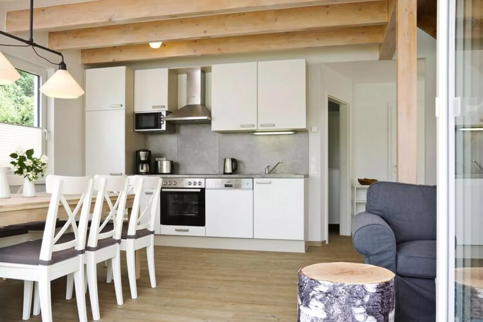 Seehaus mit Sauna 6 Personen-Keuken