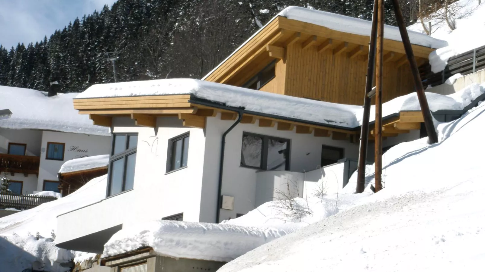 Apart Altavista-Exterieur winter
