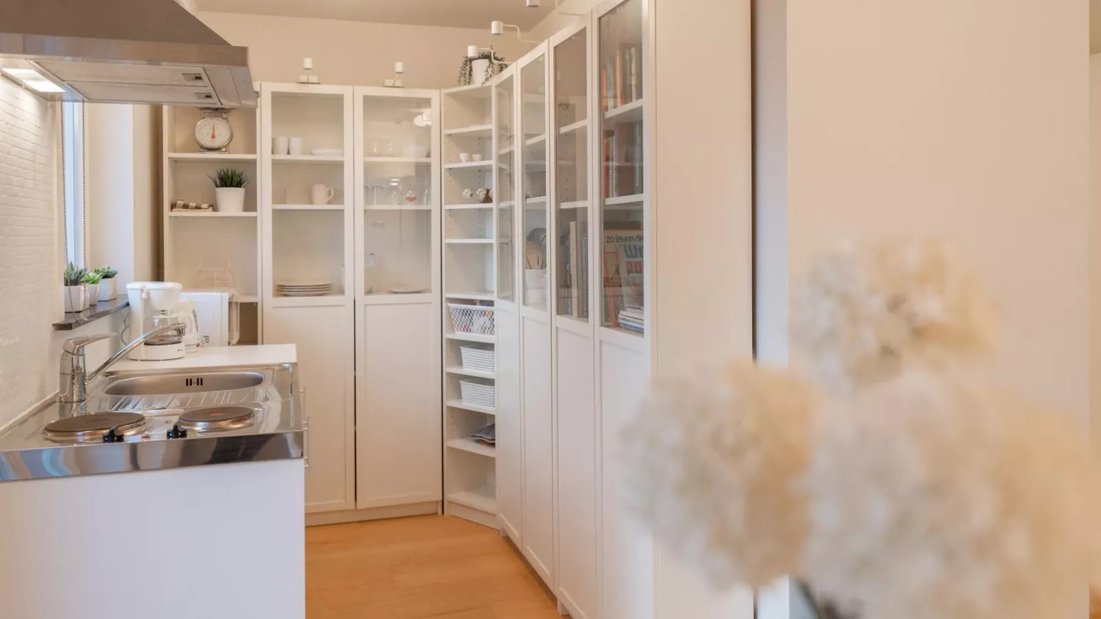 10 hoog aan zee-Keuken