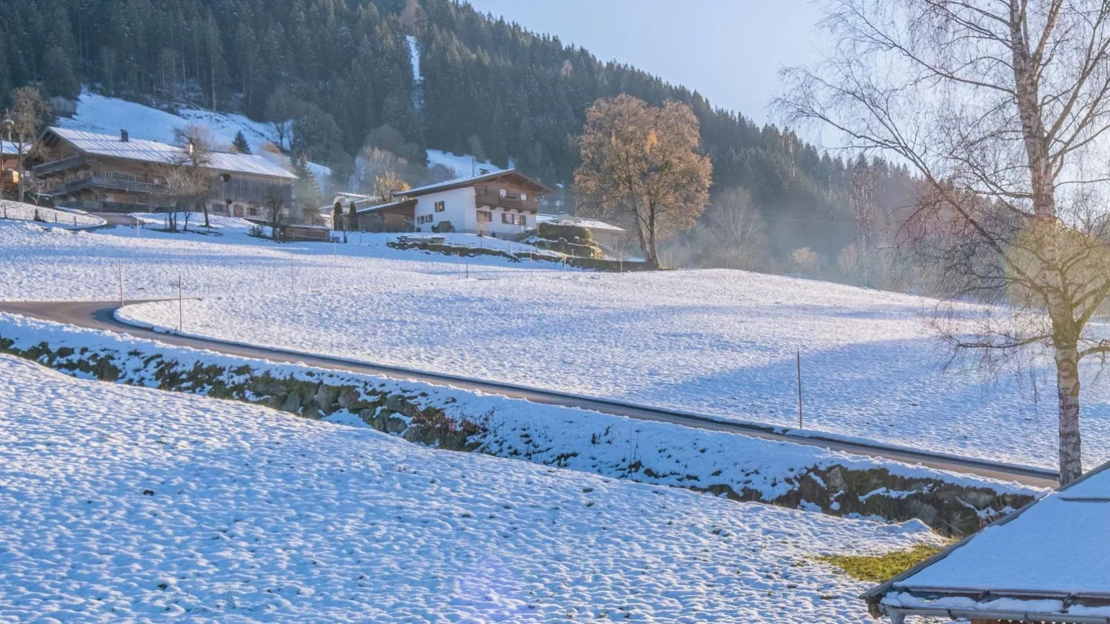 Ferienwohnung Krimbacher-Uitzicht winter