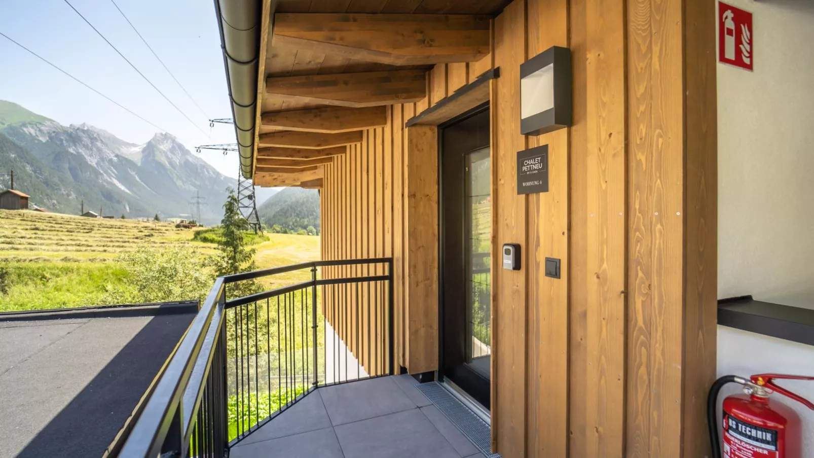 Chalet Pettneu am Arlberg  - Top 4-Buitenkant zomer