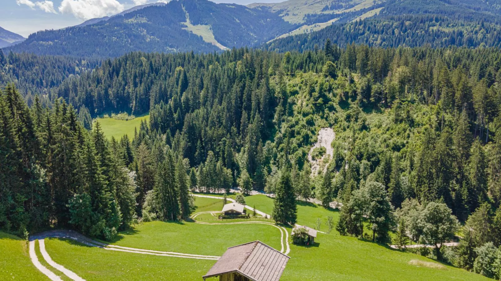 Haus Leitner-Uitzicht zomer