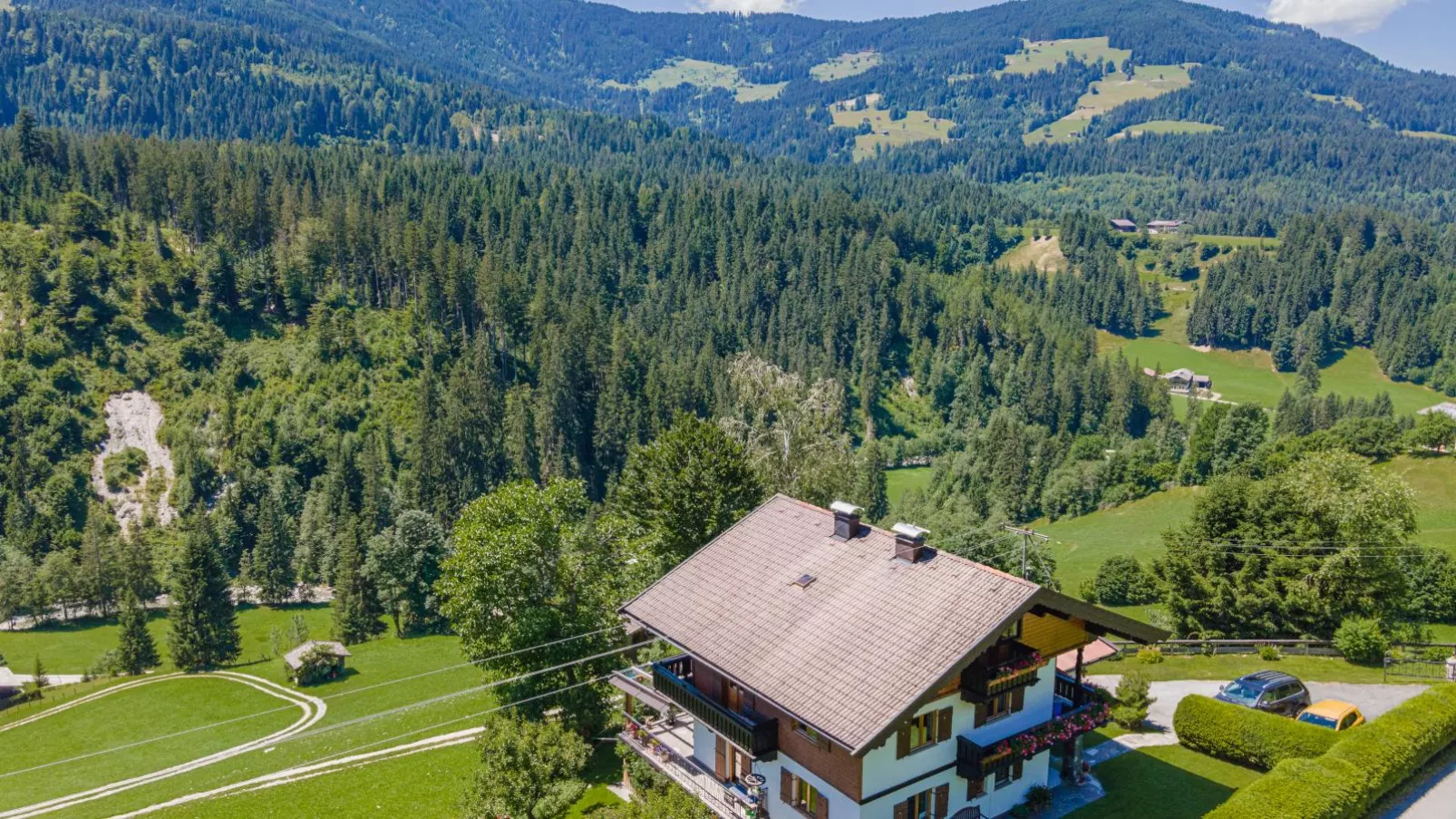 Haus Leitner-Buitenkant zomer
