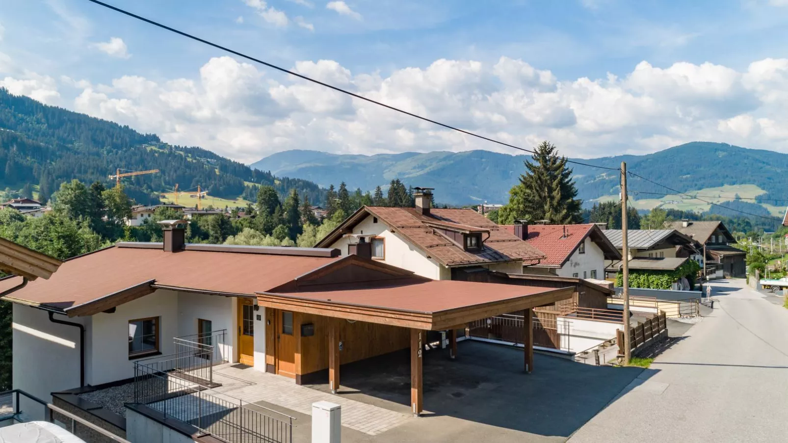 Haus Bergblick-Buitenkant zomer