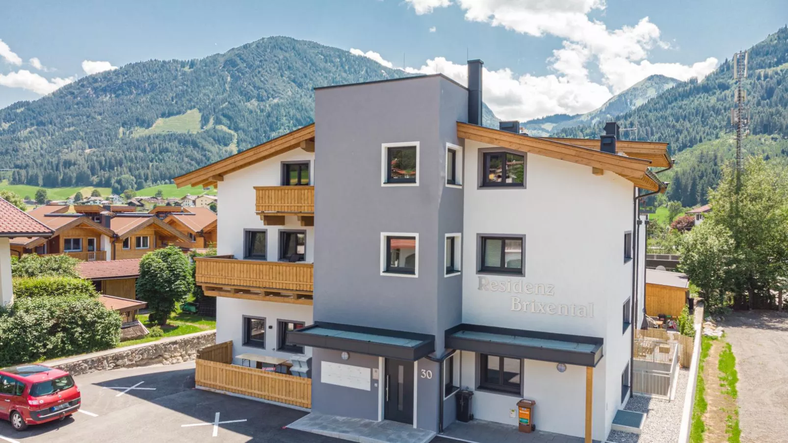Residenz Brixental Top 4-Buitenkant zomer