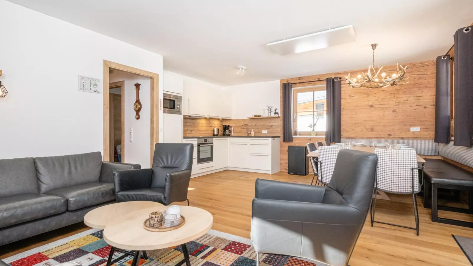 Haus am Bach-Woonkamer