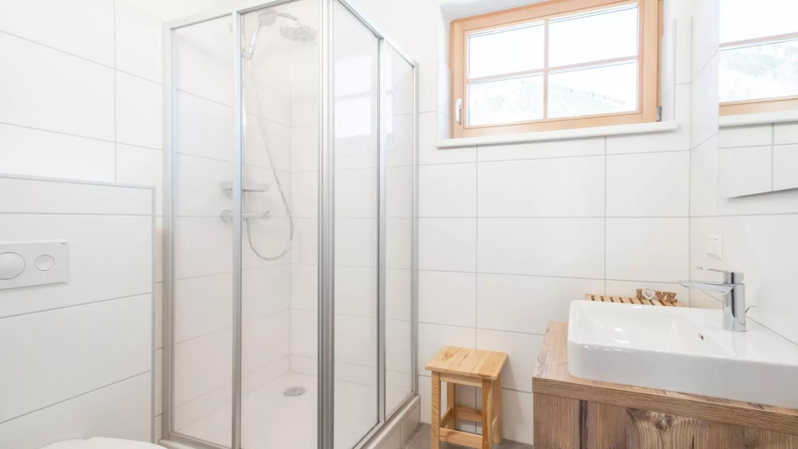 Haus am Bach-Badkamer