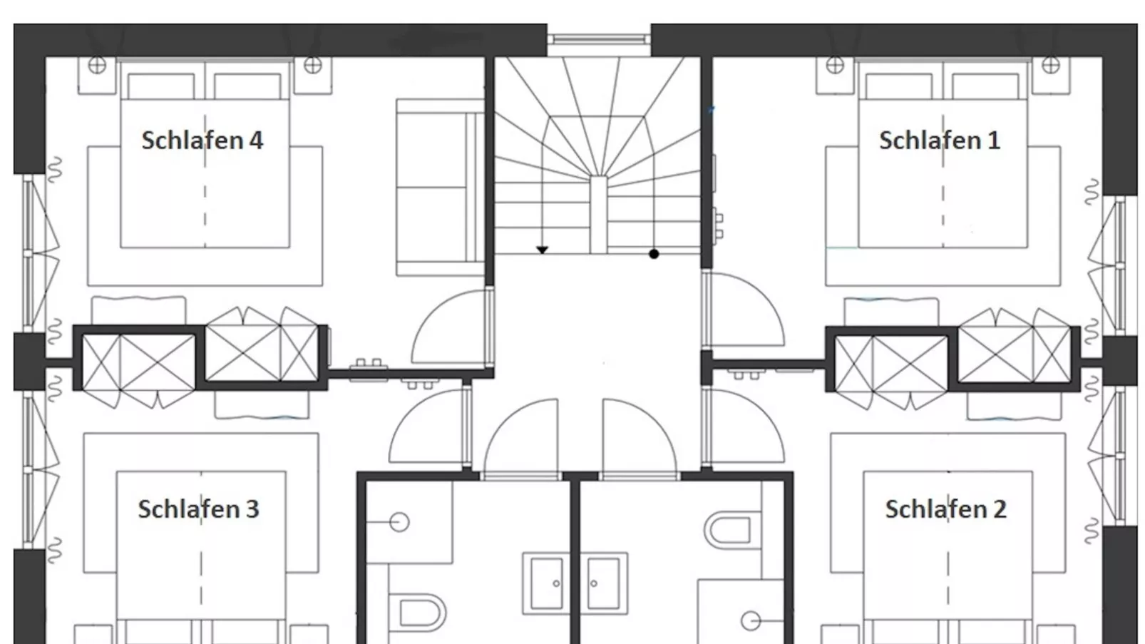 Edelweiss Lodge-Plattegrond