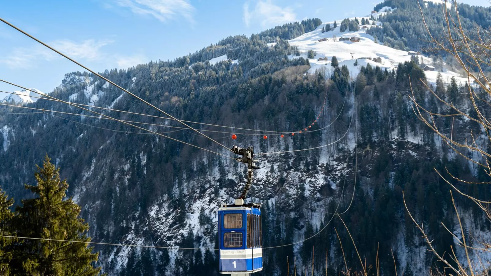 Ferienhaus Rinderer-Gebied winter 1km