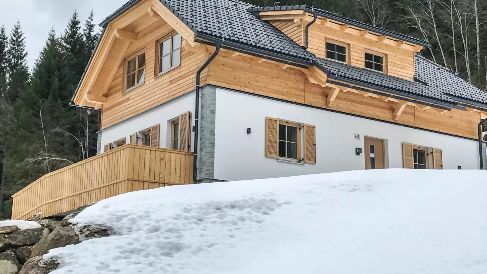 Haus Ganbei-Exterieur winter