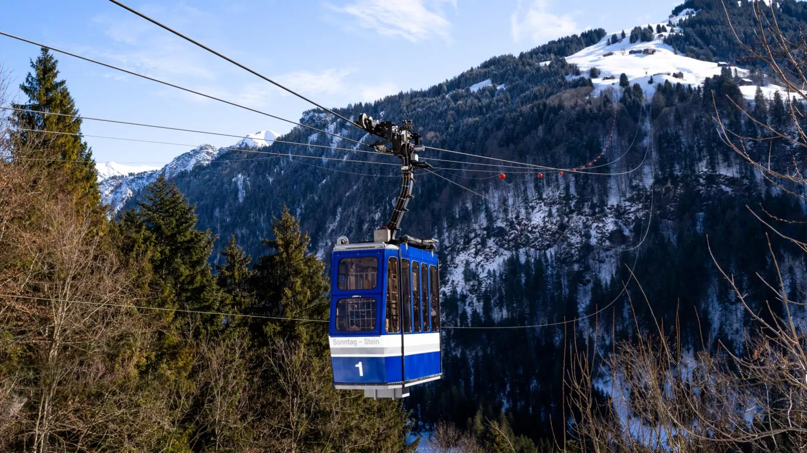 Ferienhaus Türtscher 2-Gebied winter 1km