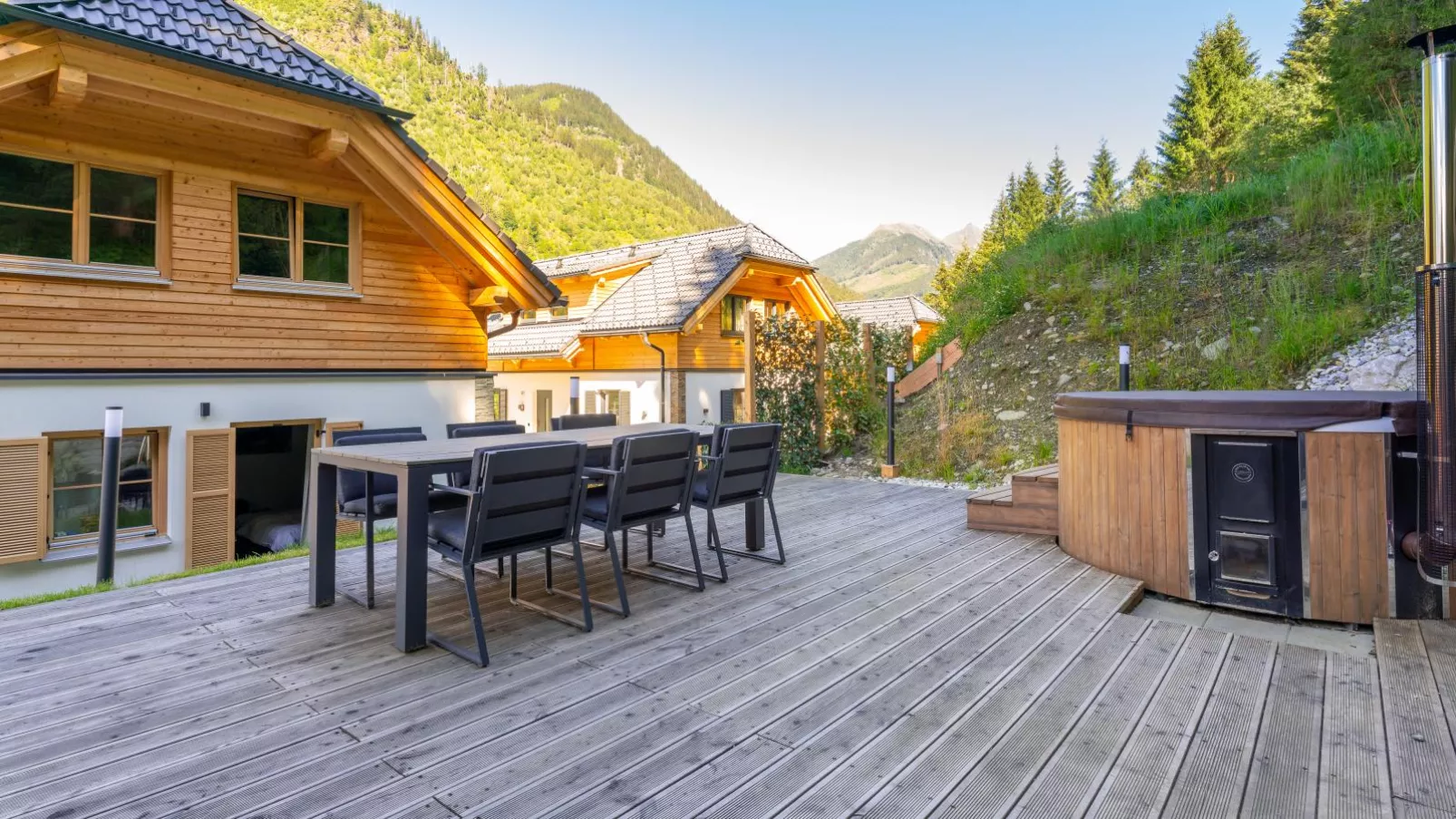 Haus Ganbei-Terrasbalkon