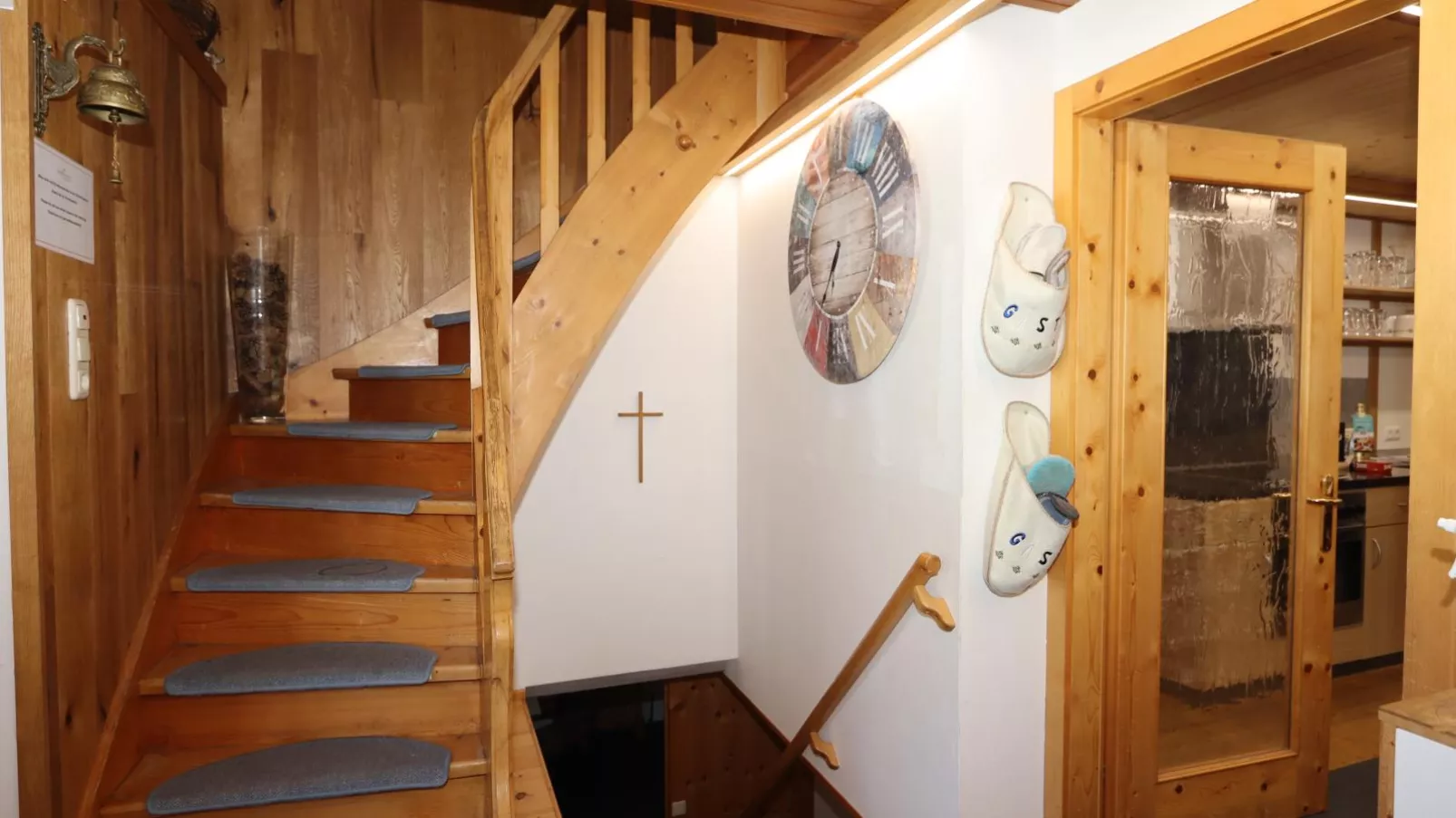 Gästehaus Walch II-Hal-ontvangst