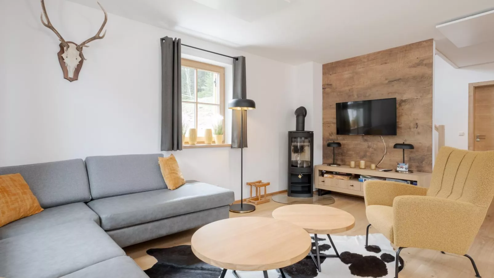 Haus am Wald-Woonkamer