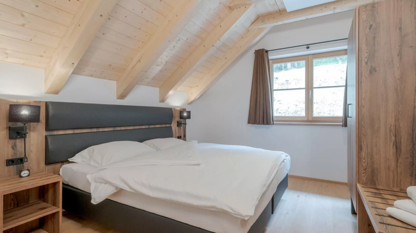 Haus am Wald-Slaapkamer