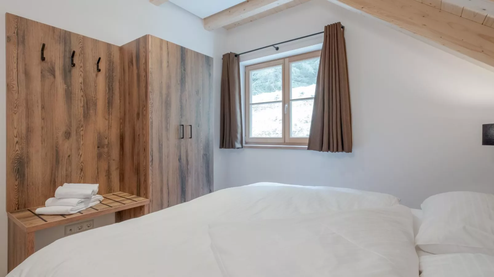 Haus am Wald-Slaapkamer