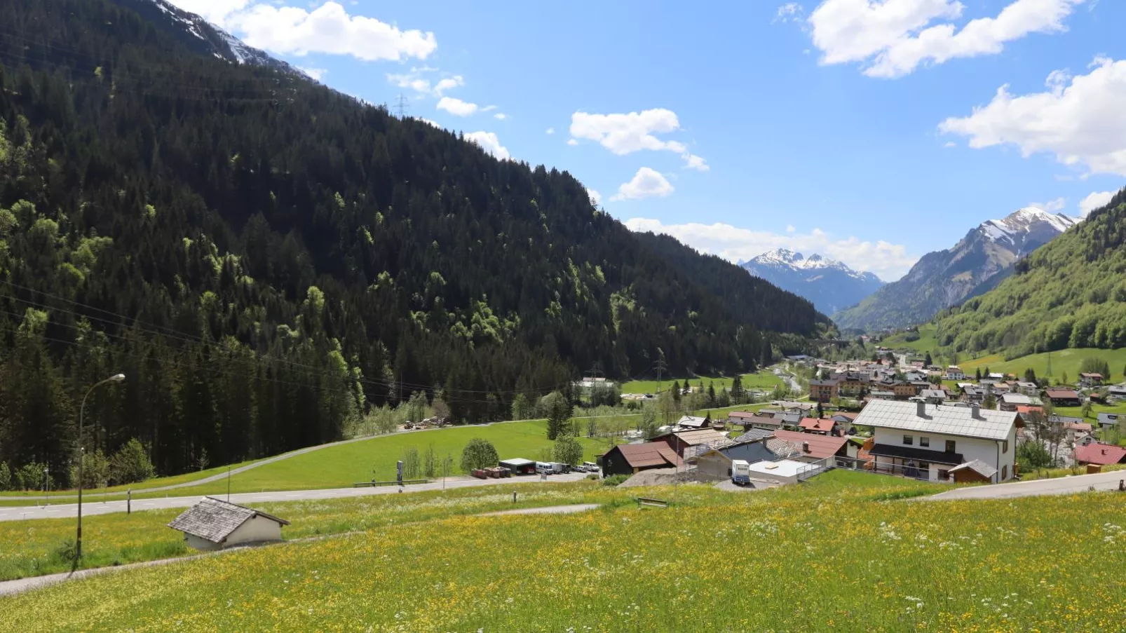 Gästehaus Walch II-Uitzicht zomer