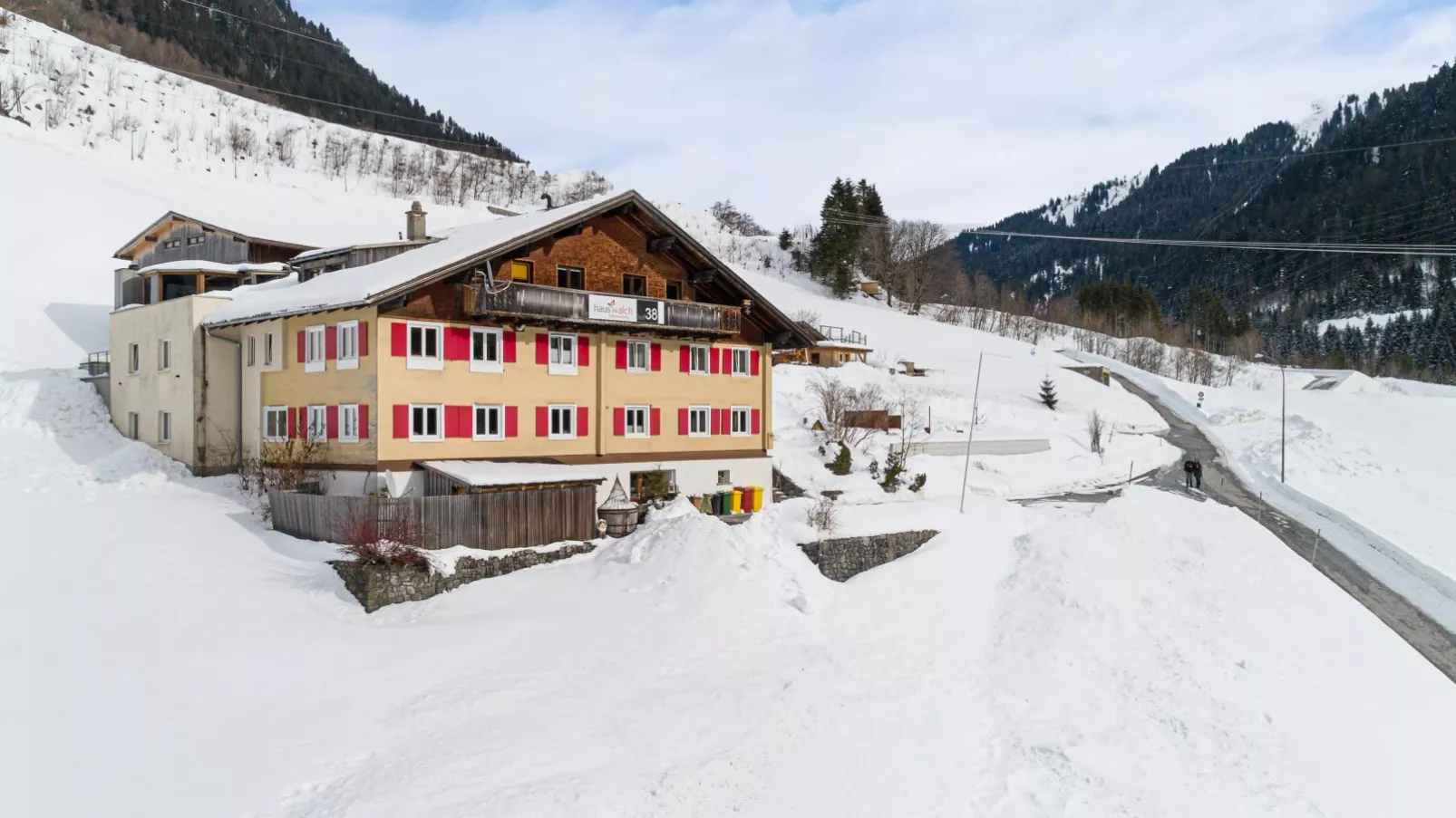 Gästehaus Walch II-Exterieur winter