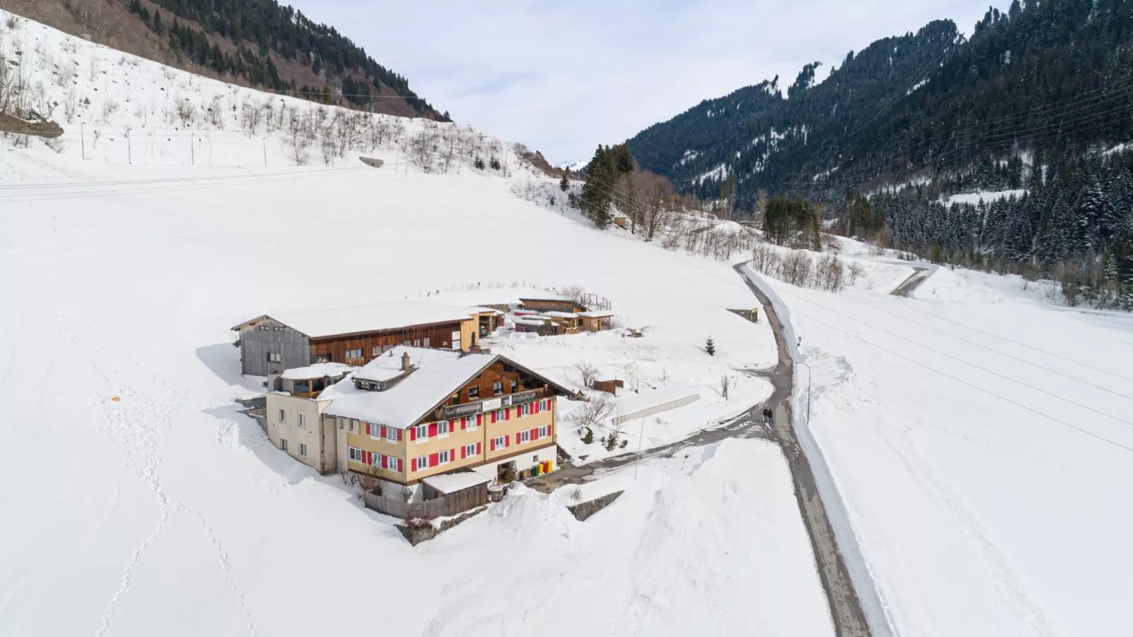 Gästehaus Walch II-Exterieur winter