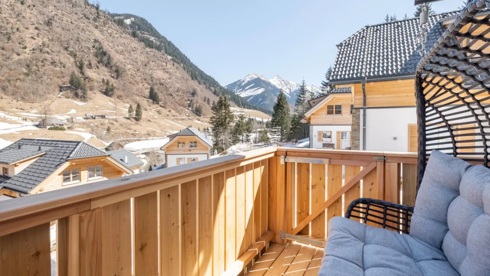 Chalet Hirschblick-Terrasbalkon