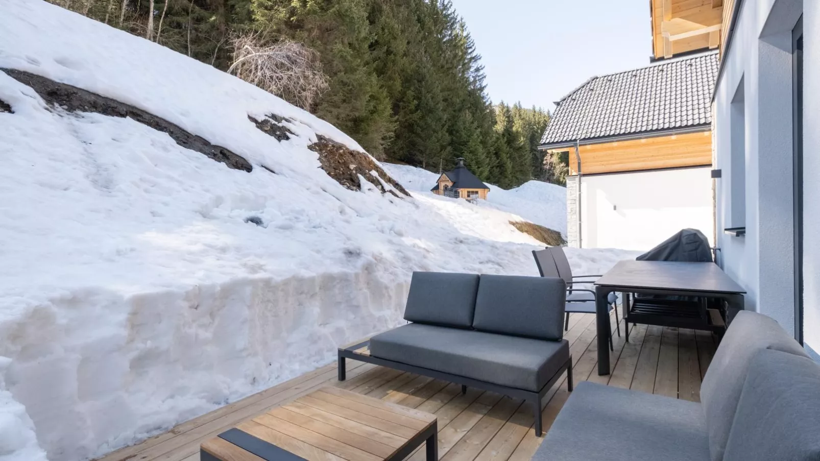 Chalet Hirschblick-Terrasbalkon