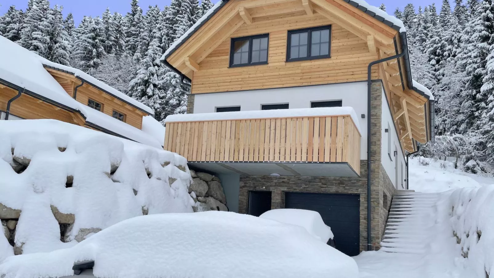 Chalet Hirschblick-Exterieur winter