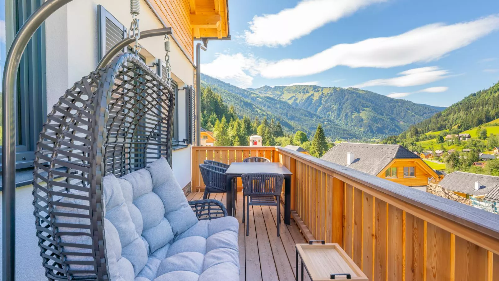 Chalet Hirschblick-Terrasbalkon