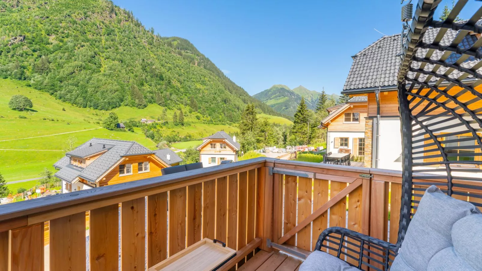 Chalet Hirschblick-Terrasbalkon