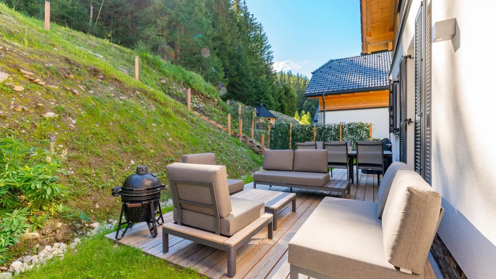 Chalet Hirschblick-Terrasbalkon