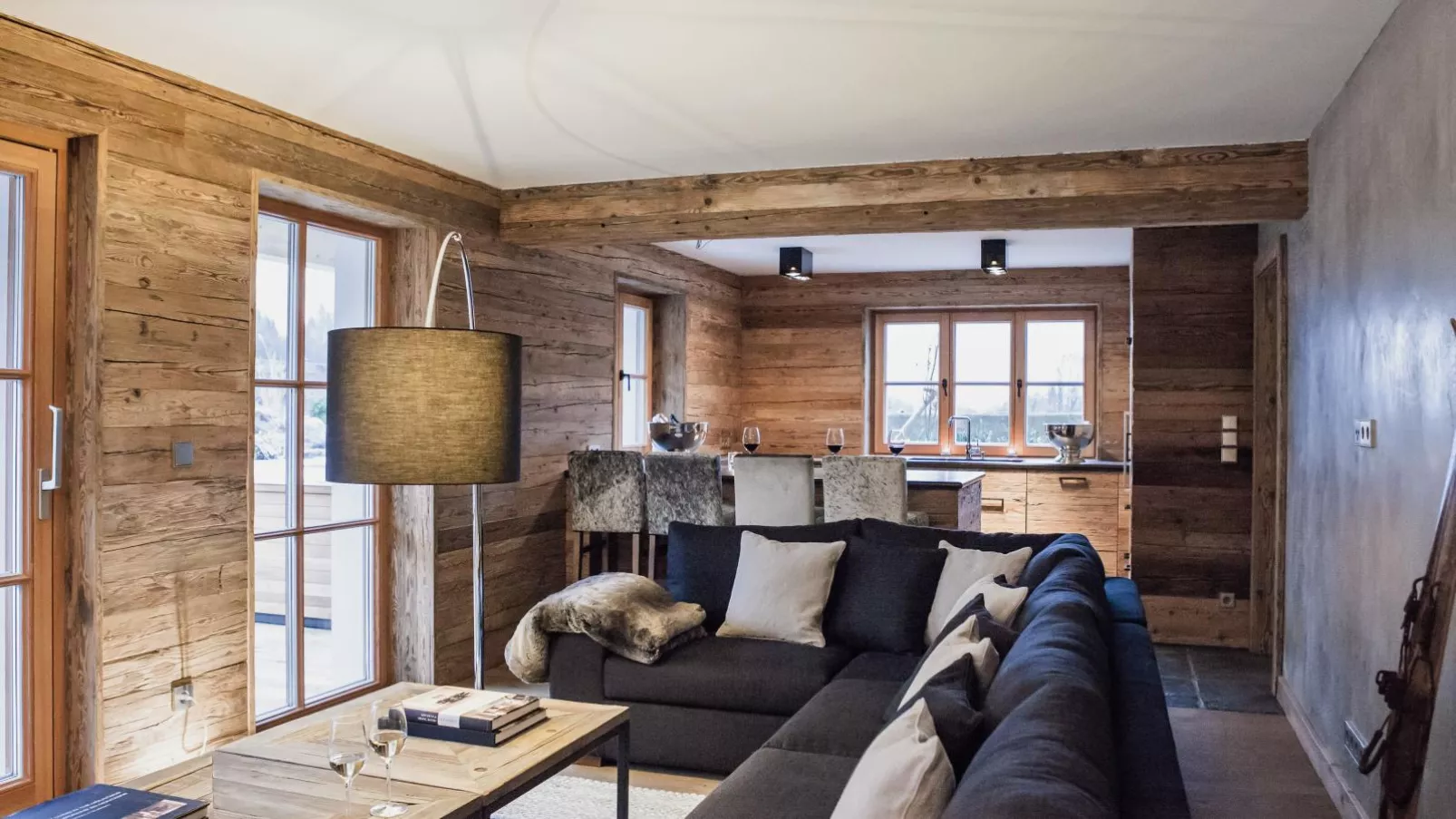 Kitz Boutique Chalet am Lift-Woonkamer