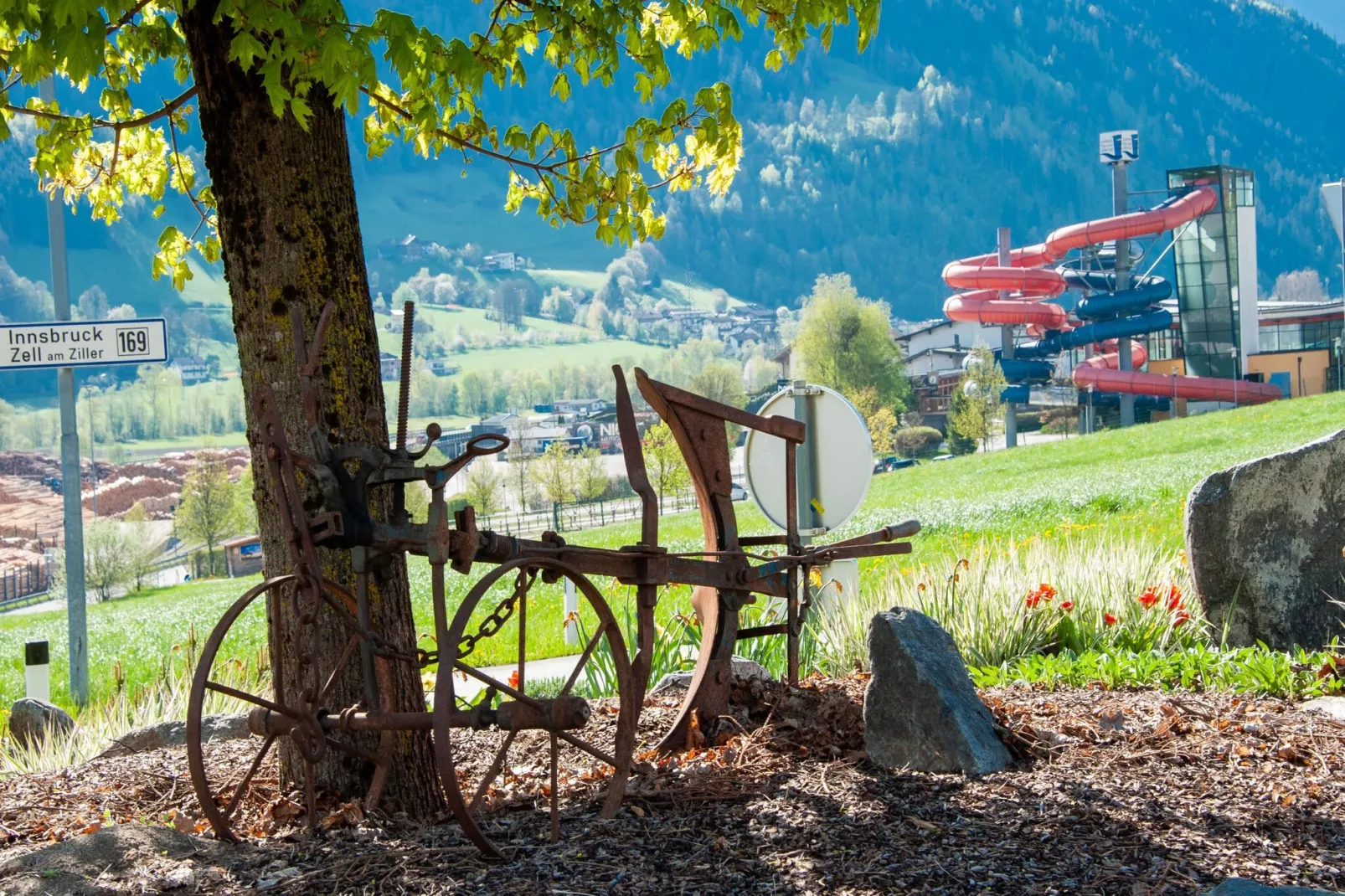 Klammerhof - Dorfblick-Tuinen zomer