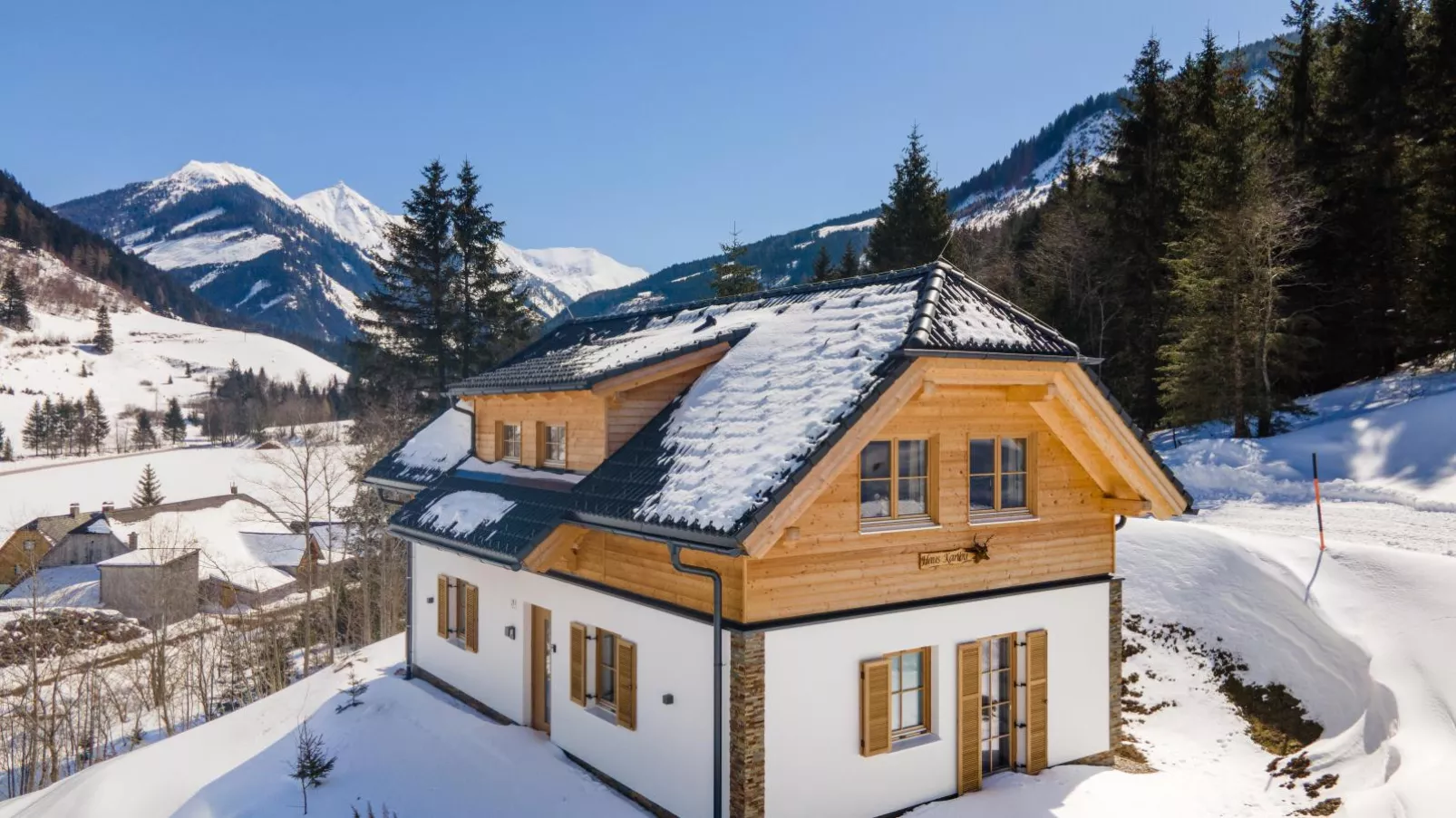 Chalet Karibu-Exterieur winter