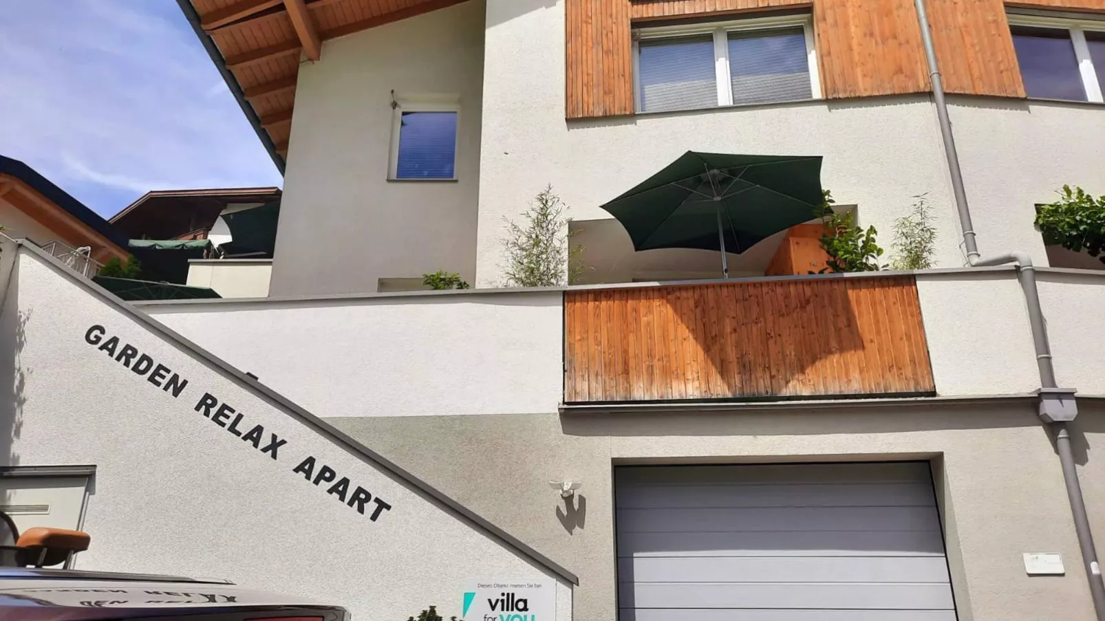 Garden Relax Apart-Buitenkant zomer