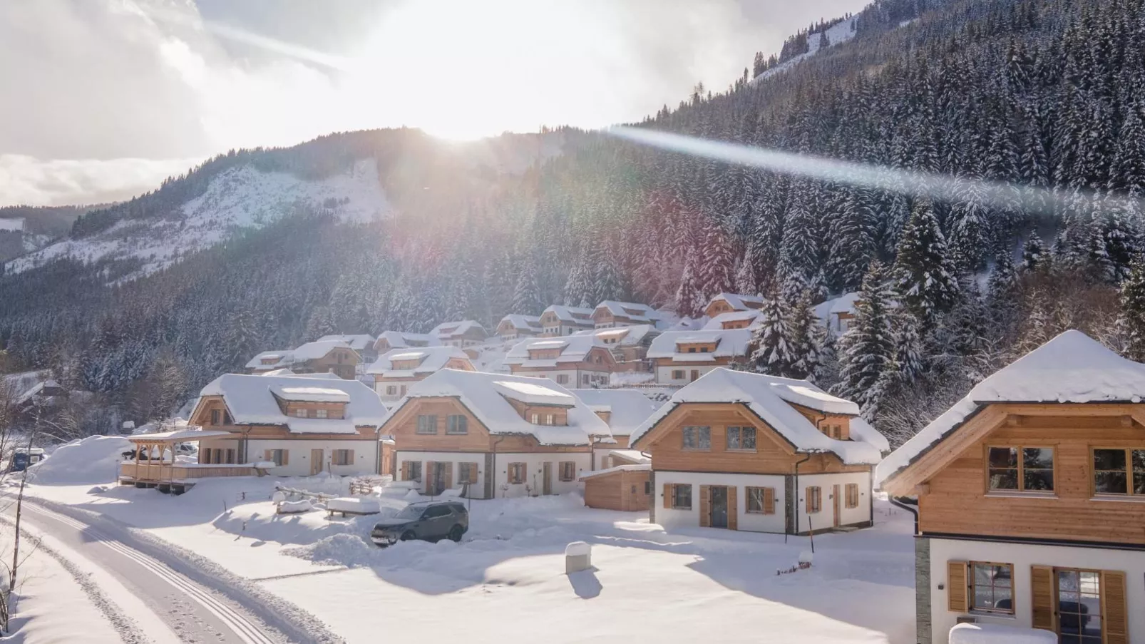 Chalet Karibu-Exterieur winter