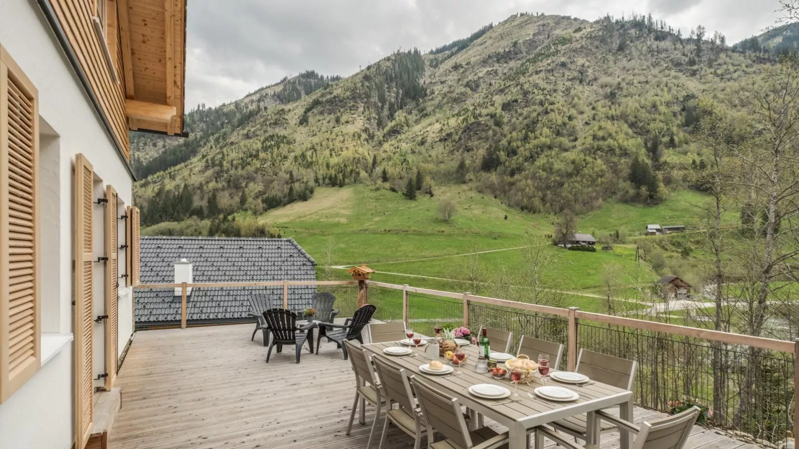 Chalet Karibu-Terrasbalkon