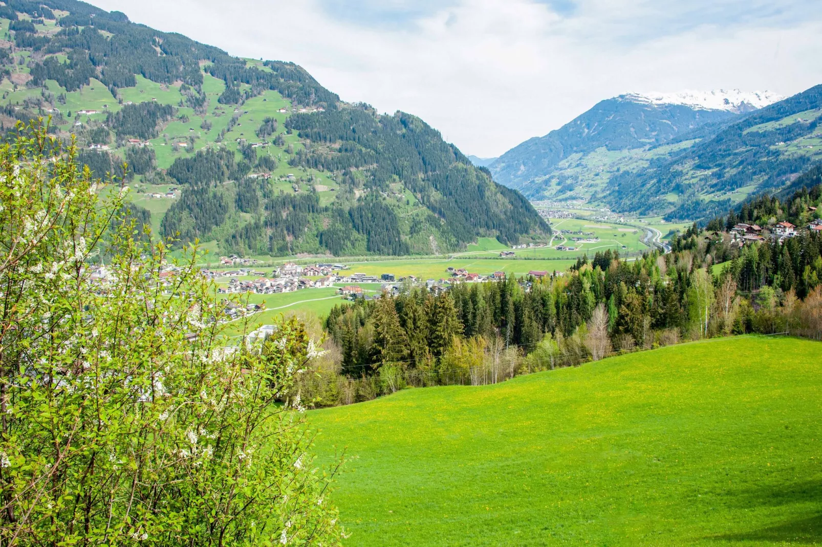 Klammerhof - Dorfblick-Uitzicht zomer