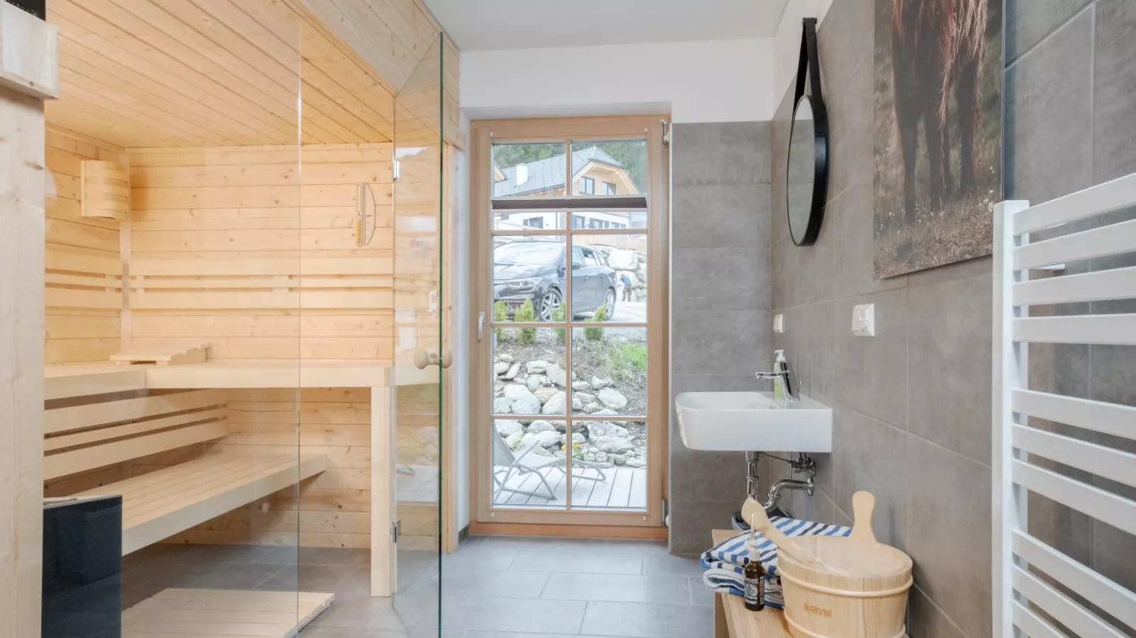 Chalet Karibu-Sauna