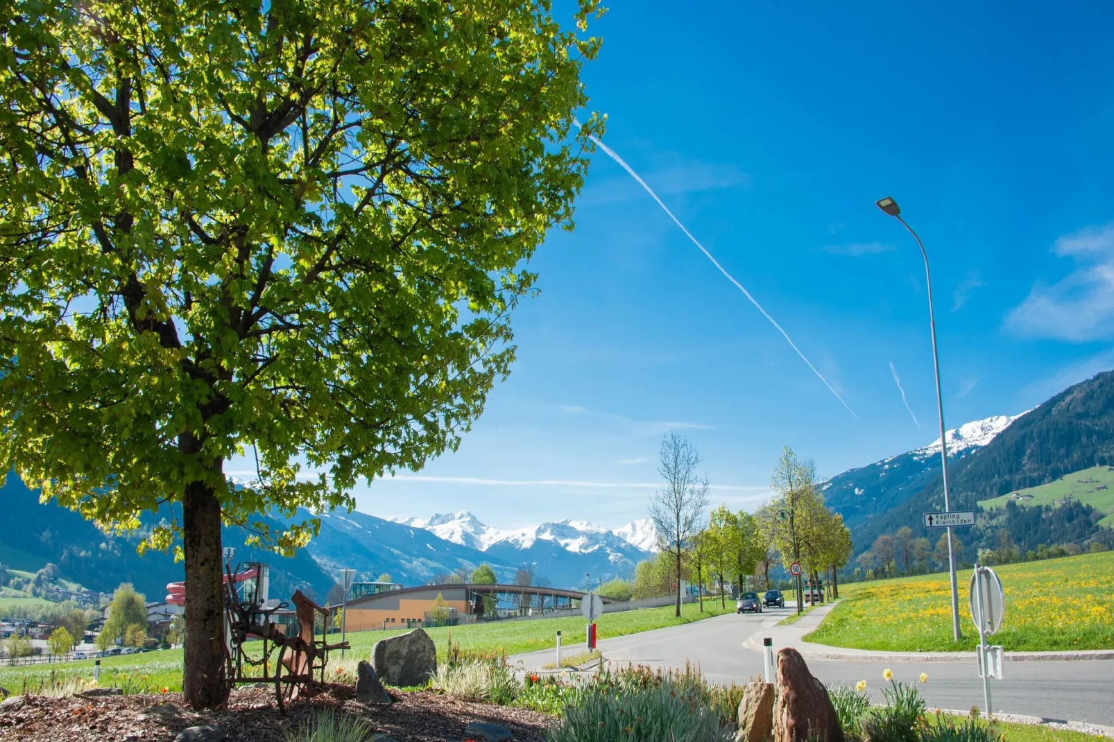 Klammerhof - Dorfblick-Gebieden zomer 1km